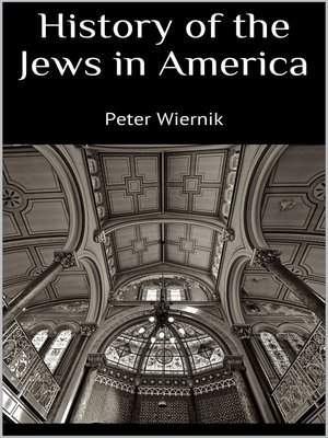 cover image of History of the Jews in America